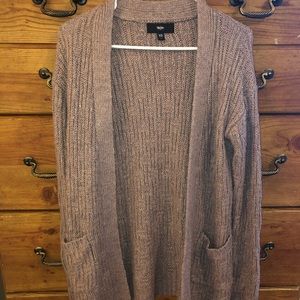 Gray/Mauve Cardigan